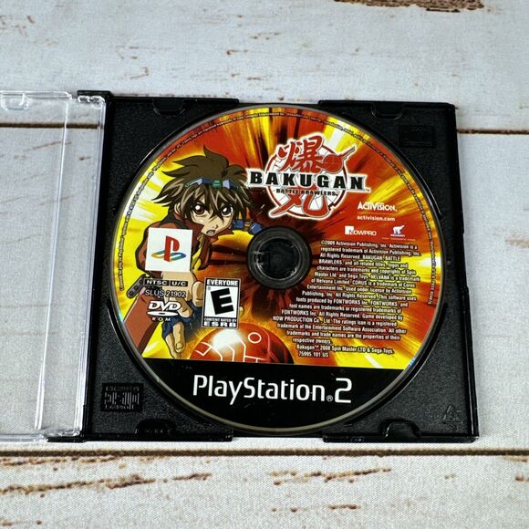 BAKUGAN BATTLE BRAWLERS - PS2 - DISC ONLY - Picture 1 of 2